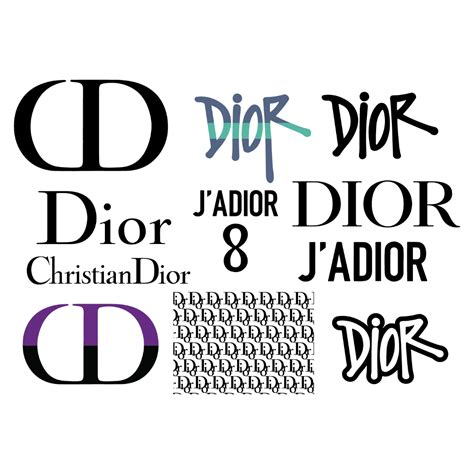 free printable Dior logo